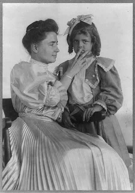 Portrait or photograph of Helen Keller: Title: Helen Keller, 1880-1968 Abstract/medium: 1 photographic print.