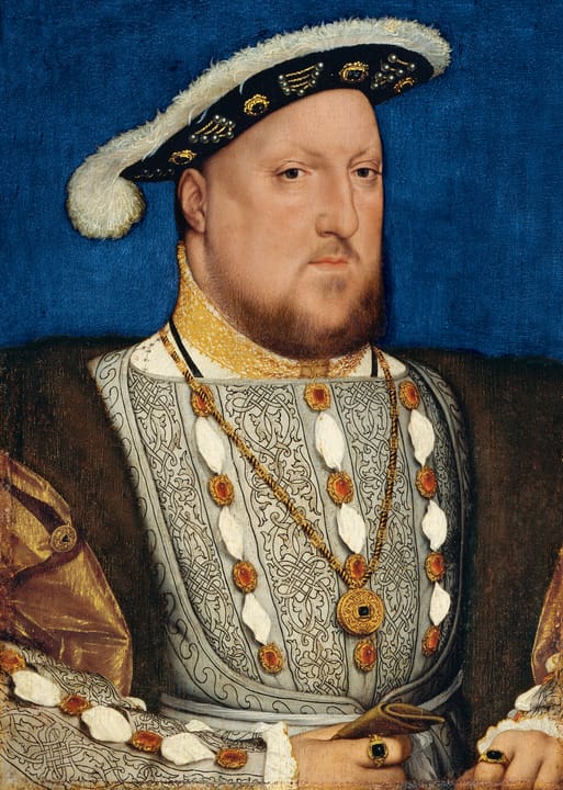 Portrait or photograph of Henry VIII: Henry VIII of England, by Hans Holbein