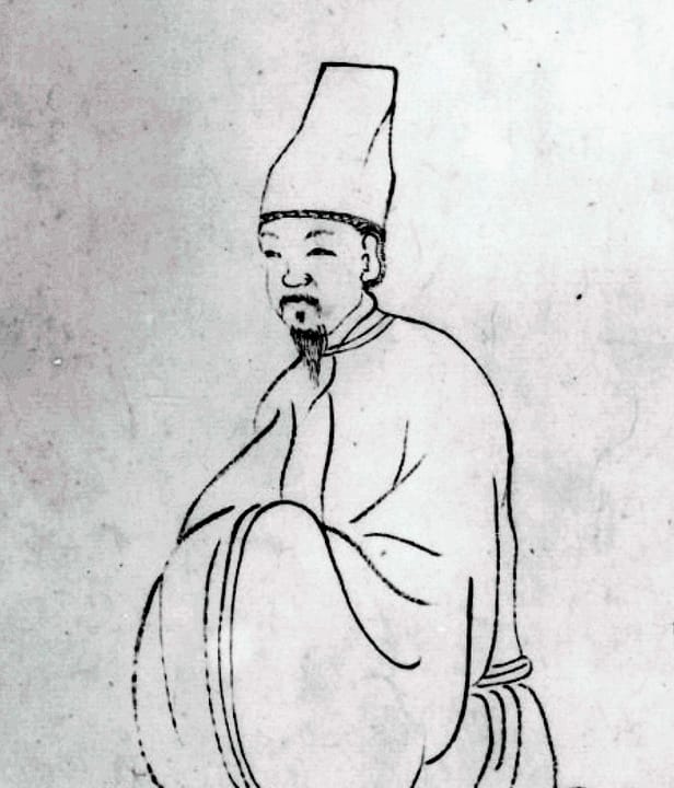 Portrait or photograph of Hong Dae-yong: Portrait of Hong Dae-yong.