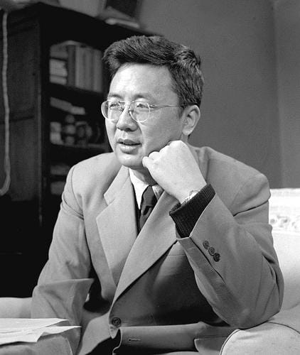 Portrait or photograph of Hua Luogeng: Hua Luogeng in 1956.
