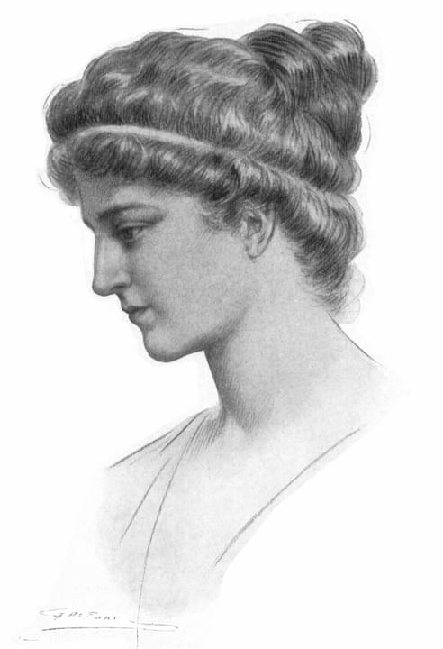 Portrait or photograph of Hypatia: Portrait of Hypatia