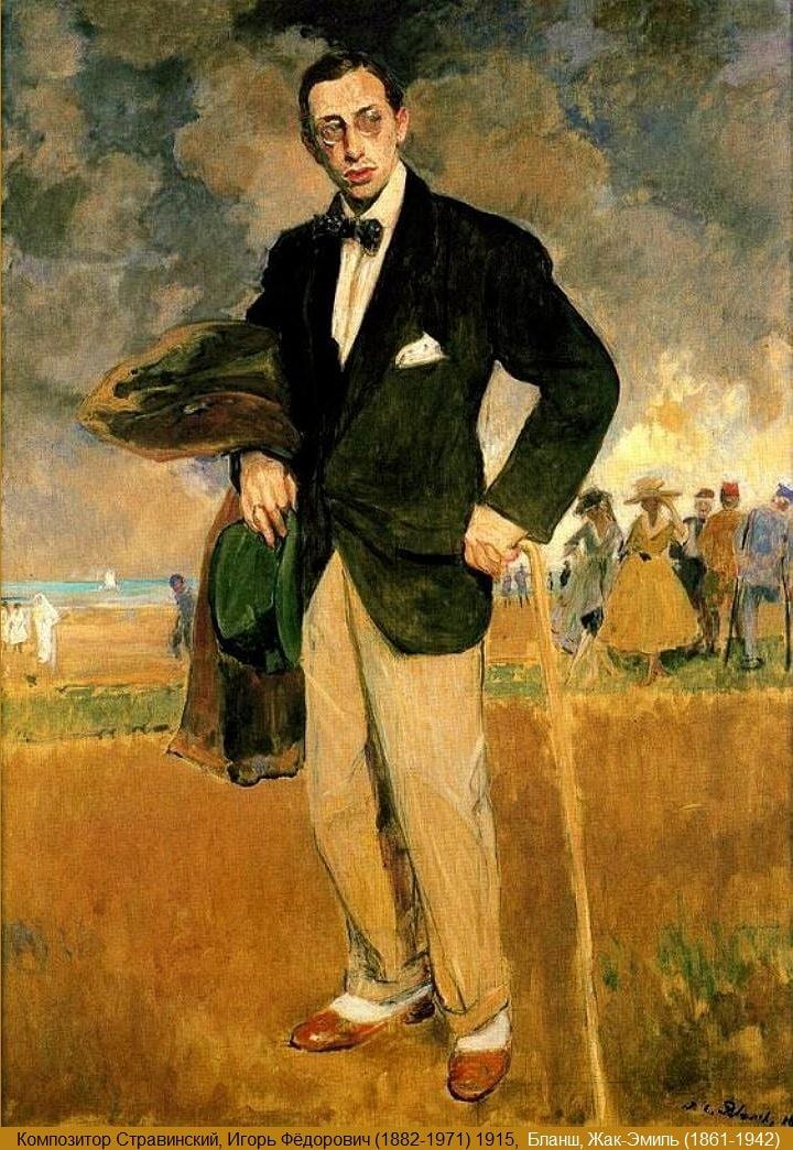 Portrait or photograph of Igor Stravinsky: Portrait of Igor Stravinsky