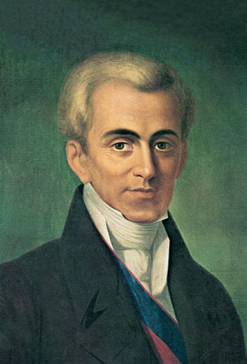 Portrait or photograph of Ioannis Kapodistrias: Ioannis Kapodistrias