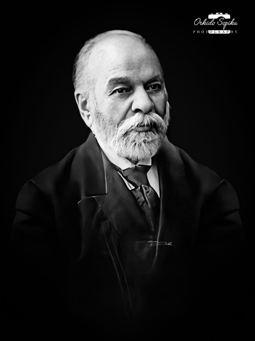 Portrait or photograph of Ismail Qemali: Portrait of Ismail Qemali