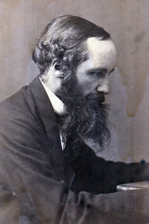 Portrait or photograph of James Clerk Maxwell: Creator/Photographer : Unidentified photographer Medium : Medium unknown Dimensions : 9.3 cm x 5.9 cm Date : prio