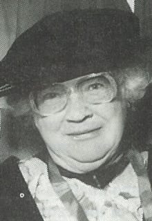 Portrait or photograph of Janet Frame: New Zealand writer Janet Frame, after being presented with a Massey University Medal at a ceremonty on 14 October 1993.