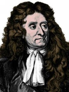 Portrait or photograph of Jean de La Fontaine: Portrait Jean de la fontaine