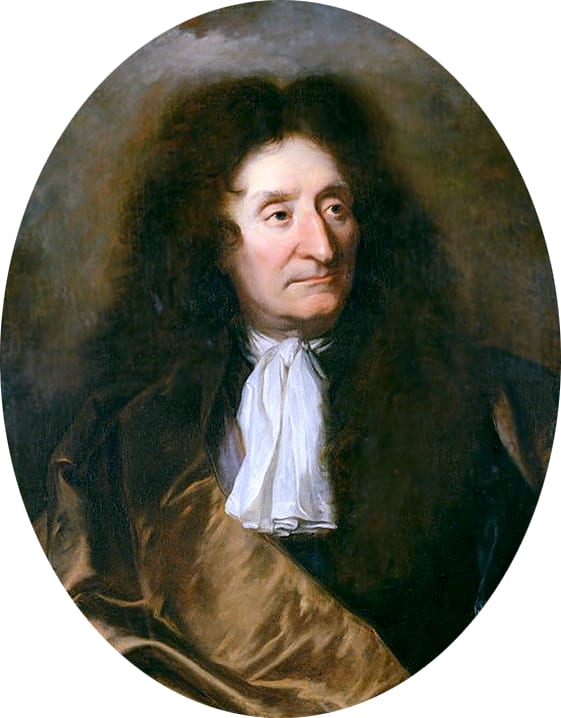 Portrait or photograph of Jean de La Fontaine: Jean de La Fontaine