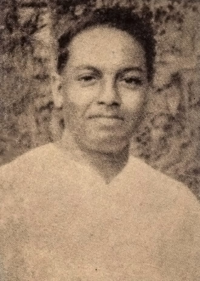 Portrait or photograph of Jibanananda Das: Young Jibanananda das