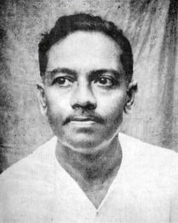 Portrait or photograph of Jibanananda Das: Potrait of Jibanananda Das (17 February 1899 – 22 October 1954), was most prominent Bengali poet, writer, novelist an