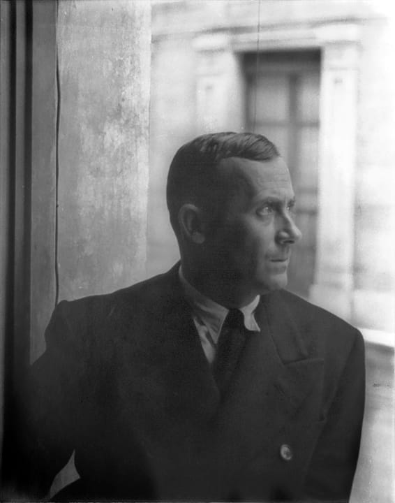 Portrait or photograph of Joan Miro: Portrait of Joan Miro, Barcelona.