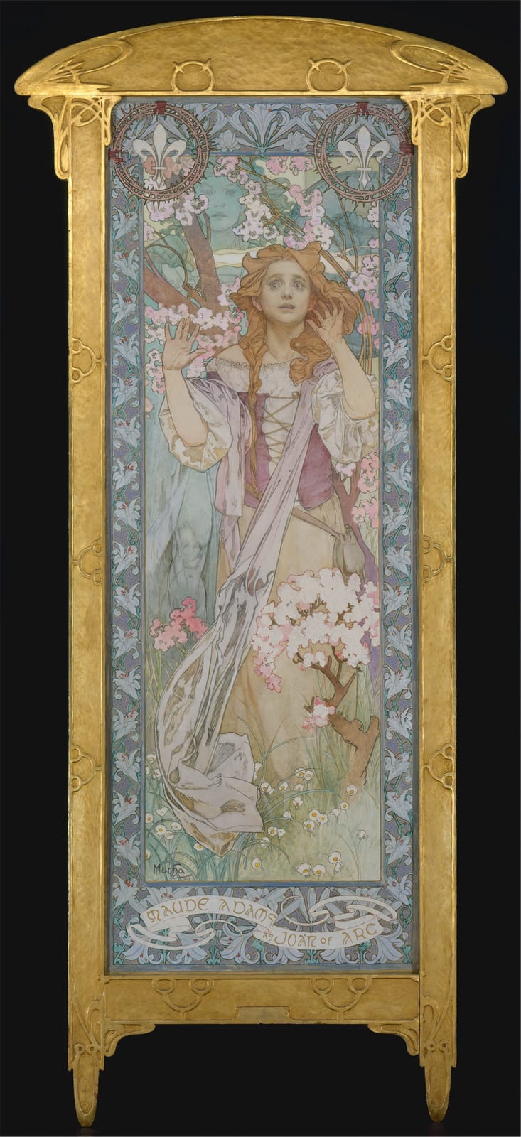 Portrait or photograph of Joan of Arc: Maude Adams (1872–1953) as Joan of Arc MET DT203309