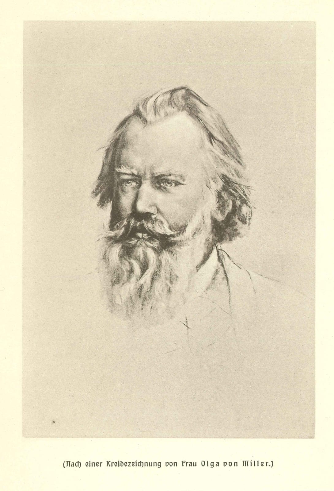 Portrait or photograph of Johannes Brahms: Johannes Brahms
