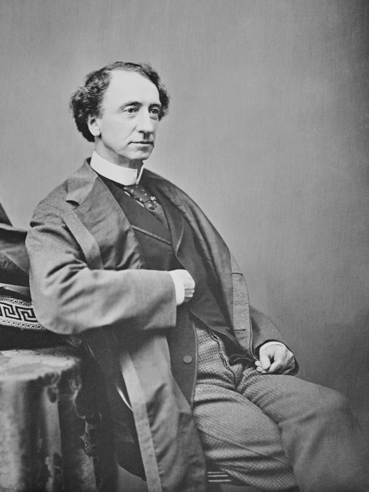 Portrait or photograph of John A. Macdonald: John A. Macdonald . Library of Congress description: "Hon. Sir John A. MacDonald"
