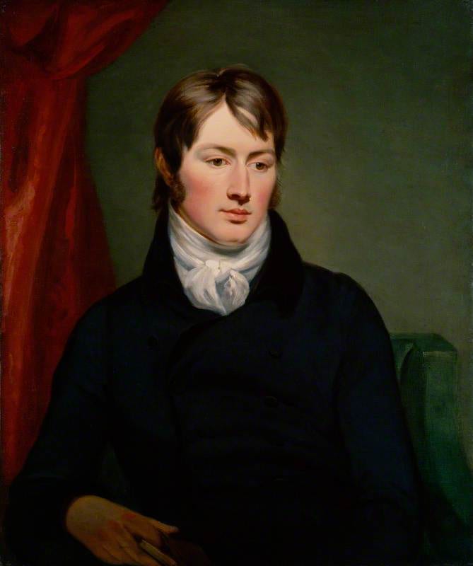 Portrait or photograph of John Constable: Ramsay Richard Reinagle (1775-1862) - John Constable - 1786 - National Portrait Gallery
