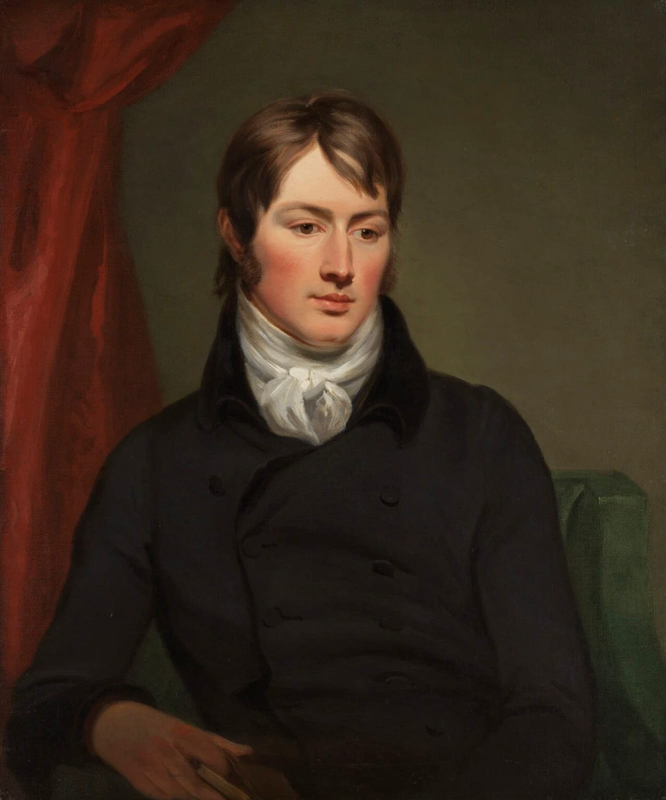 Portrait or photograph of John Constable: John Constable by Ramsay Richard Reinagle