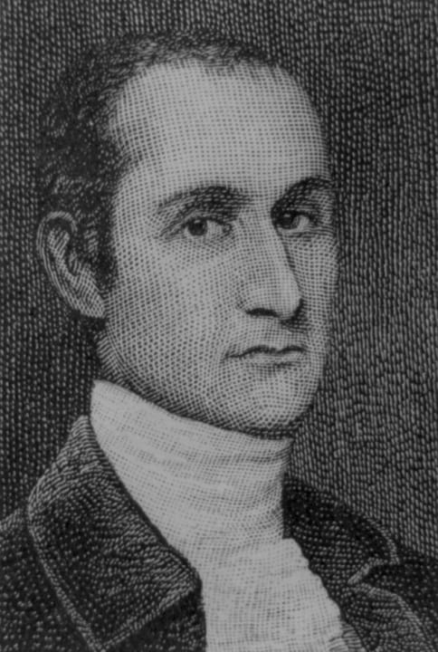 Portrait or photograph of John Jay: John Jay, head-and-shoulders portrait, facing right