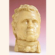 Portrait or photograph of John Marshall: Bust of John Marshall by Robert Ball Hughes (1804/1806 - 1868).