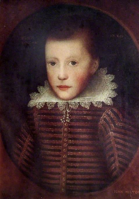 Portrait or photograph of John Milton: John Milton portrait