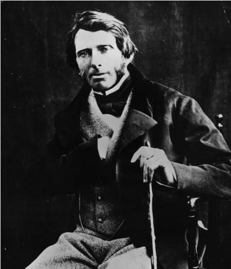 Portrait or photograph of John Ruskin: John Ruskin, circa 1870.