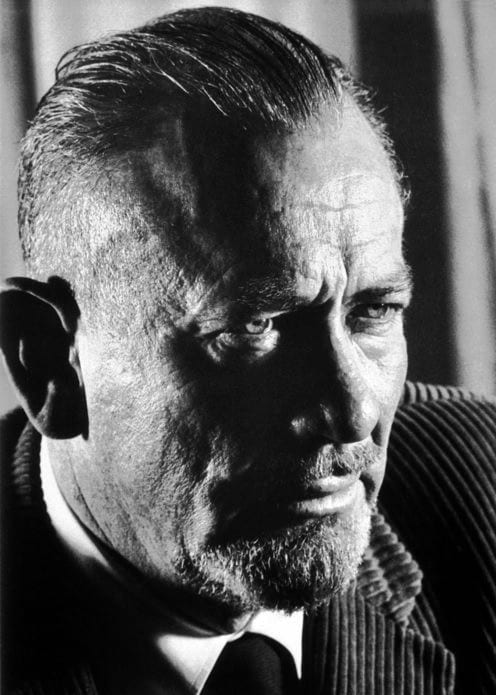 Portrait or photograph of John Steinbeck: John Steinbeck