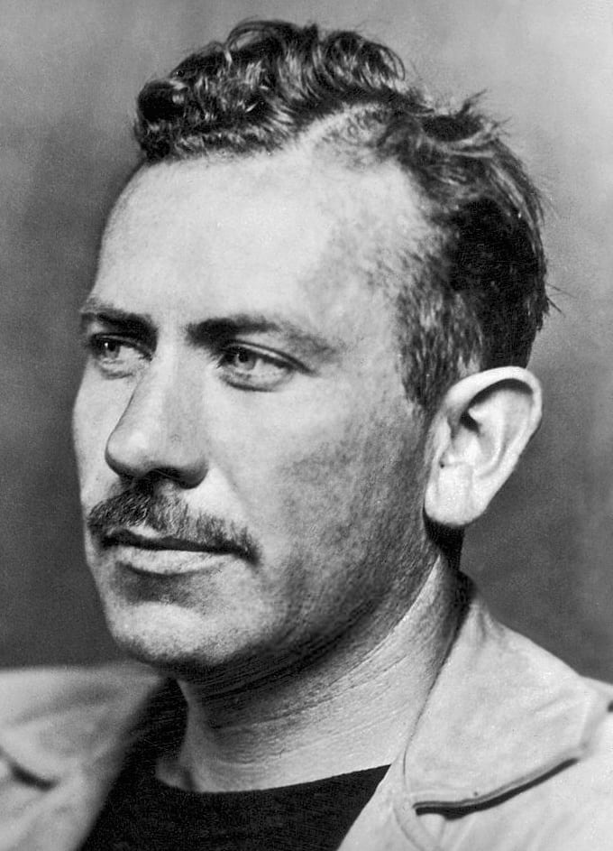Portrait or photograph of John Steinbeck: Photograph of John Steinbeck