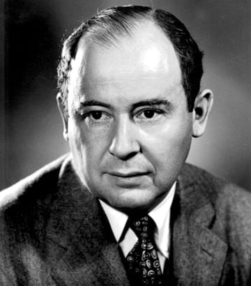 Portrait or photograph of John von Neumann: John von Neumann - portrait