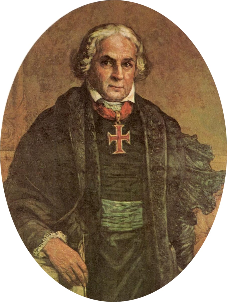 Work or historical image connected to Jose Bonifacio de Andrada: José Bonifácio de Andrada e Silva, Brazilian politician.