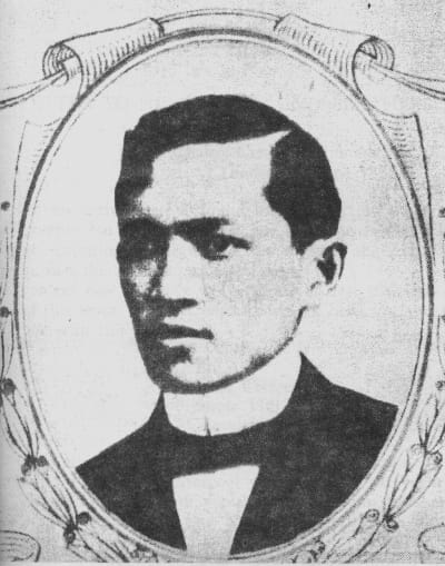 Portrait or photograph of José Rizal: José Rizal in 1888 - London