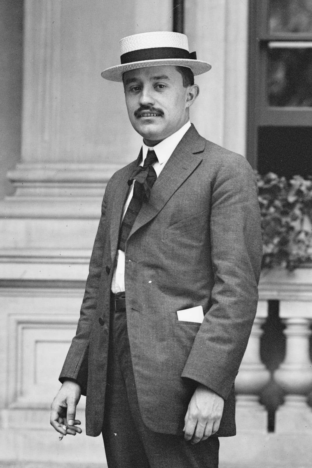 Portrait or photograph of Jose Vasconcelos: José Vasconcelos , Mexican writer, philosopher and politician.