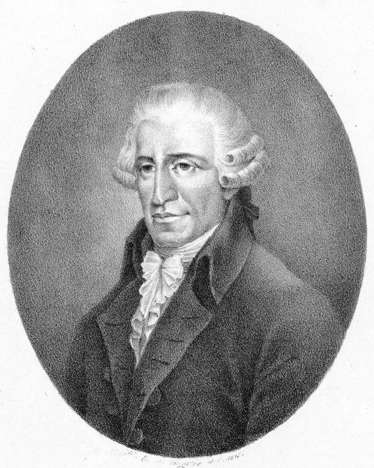 Portrait or photograph of Joseph Haydn: Joseph Haydn by Winter