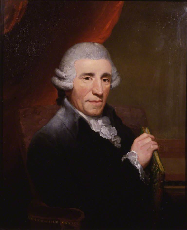 Portrait or photograph of Joseph Haydn: Depicted person: Joseph Hadyn
