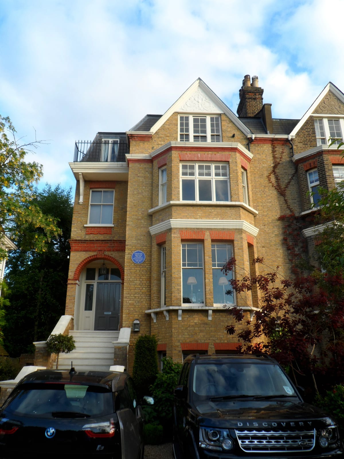 Portrait or photograph of Josephine Butler: Josephine Butler (1828-1906), Champion of Women's Rights, lived here 1890-1893. This house featured as Ruth Rawlinso