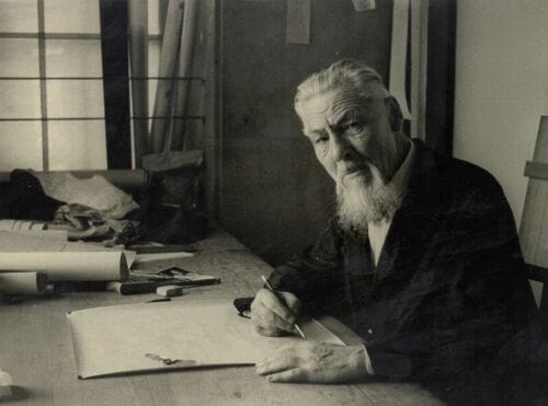 Portrait or photograph of Jože Plečnik: Jože Plečnik (1872-1957), architect.