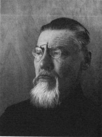 Portrait or photograph of Jože Plečnik: Jože Plečnik.