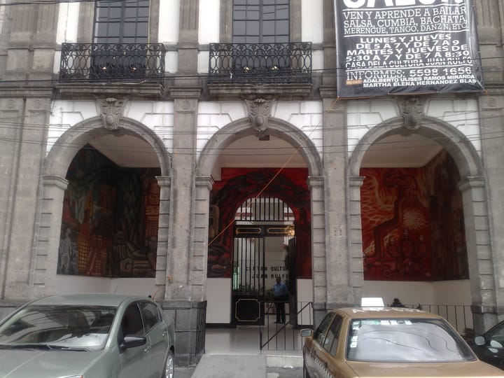 Portrait or photograph of Juan Rulfo: This is a photo of a monument in Mexico, identified by ID