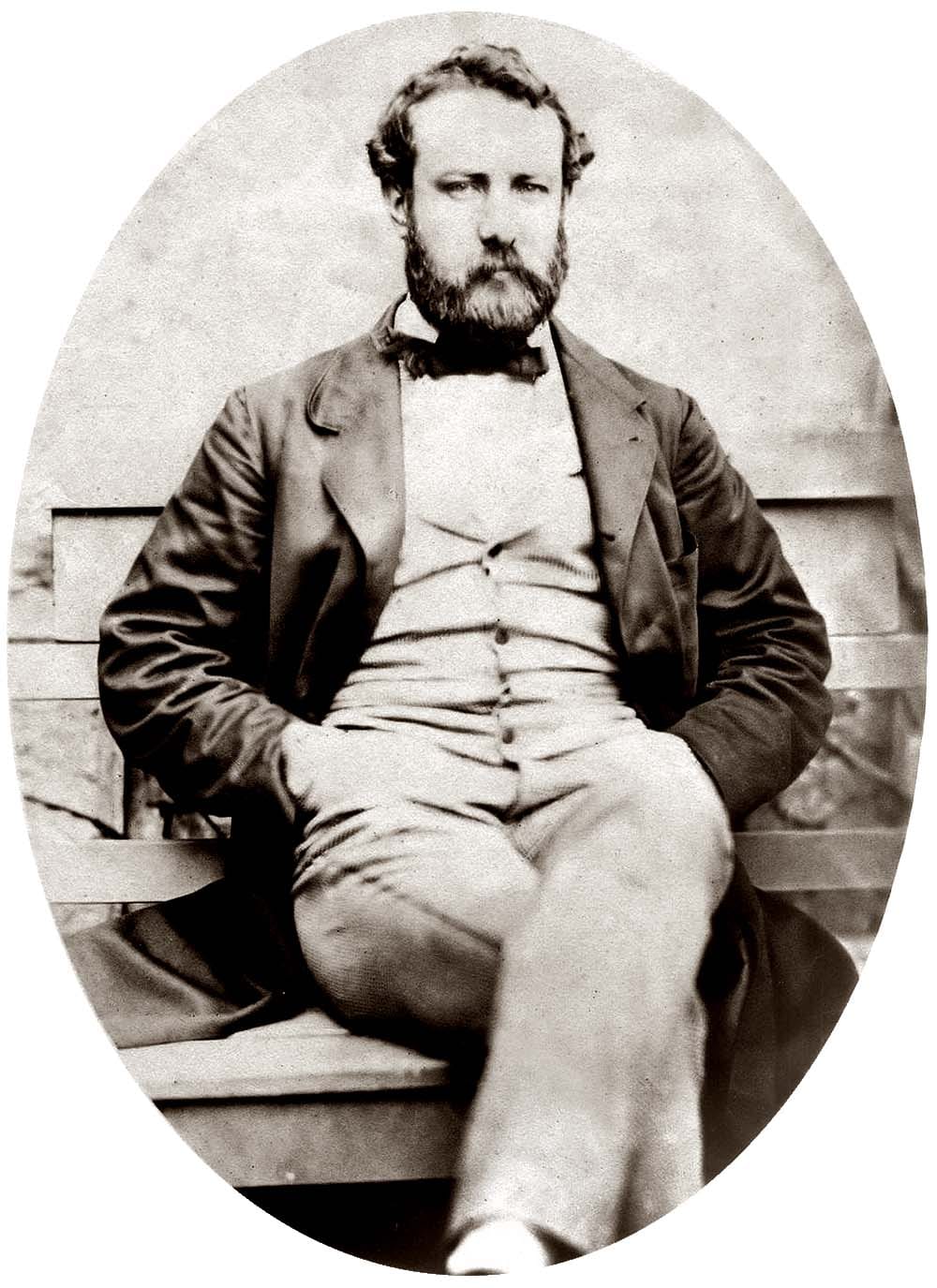 Portrait or photograph of Jules Verne: Jules Verne