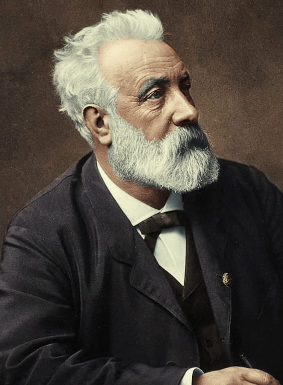 Portrait or photograph of Jules Verne: Jules Verne