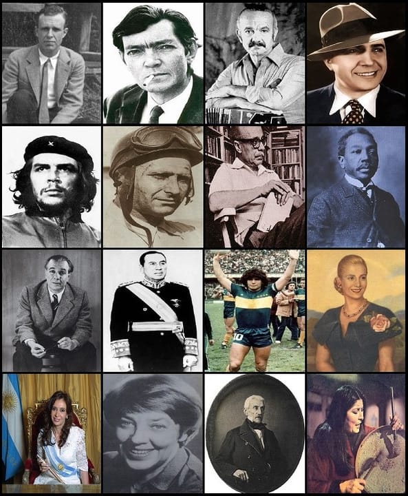 Portrait or photograph of Julio Cortazar: Compilation of pictures of renowned Argentines from 19th, 20th and 21st Centuries - Adolfo Bioy Casares (journalist),