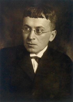 Portrait or photograph of Karl Kraus: Portrait Karl Kraus, vintage print, silver bromide; 22 × 16 cm