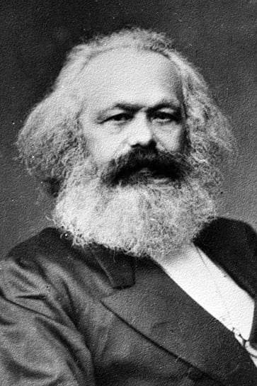Portrait or photograph of Karl Marx: Karl Marx crop