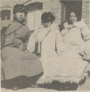 Portrait or photograph of Kim Kyu-sik: Kim Kyu-sik and his son Jin-dong, Cousin Kim Eun-sik