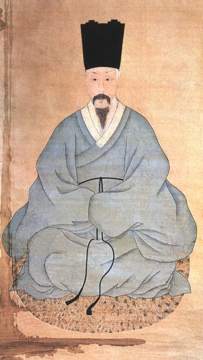 Portrait or photograph of Kim Man-jung: Portrait of Kim Man-jung (n/d).