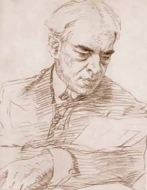 Portrait or photograph of Konstantin Stanislavski: Konstantin Stanislavski a portrait by Valentin Serov . Source: http://www.rulex.ru/01180837.htm