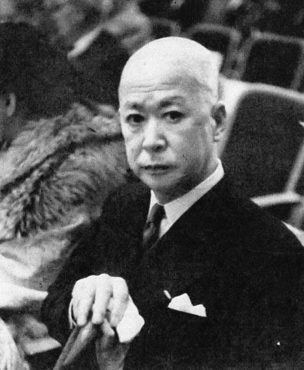 Portrait or photograph of Kosaku Yamada: Kosaku Yamada