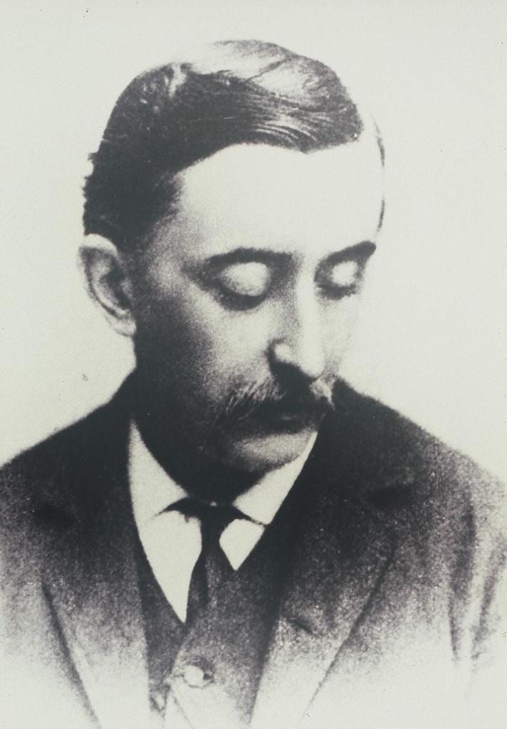 Portrait or photograph of Lafcadio Hearn: Patrick Lafcadio Hearn, aka Koizumi Yakumo