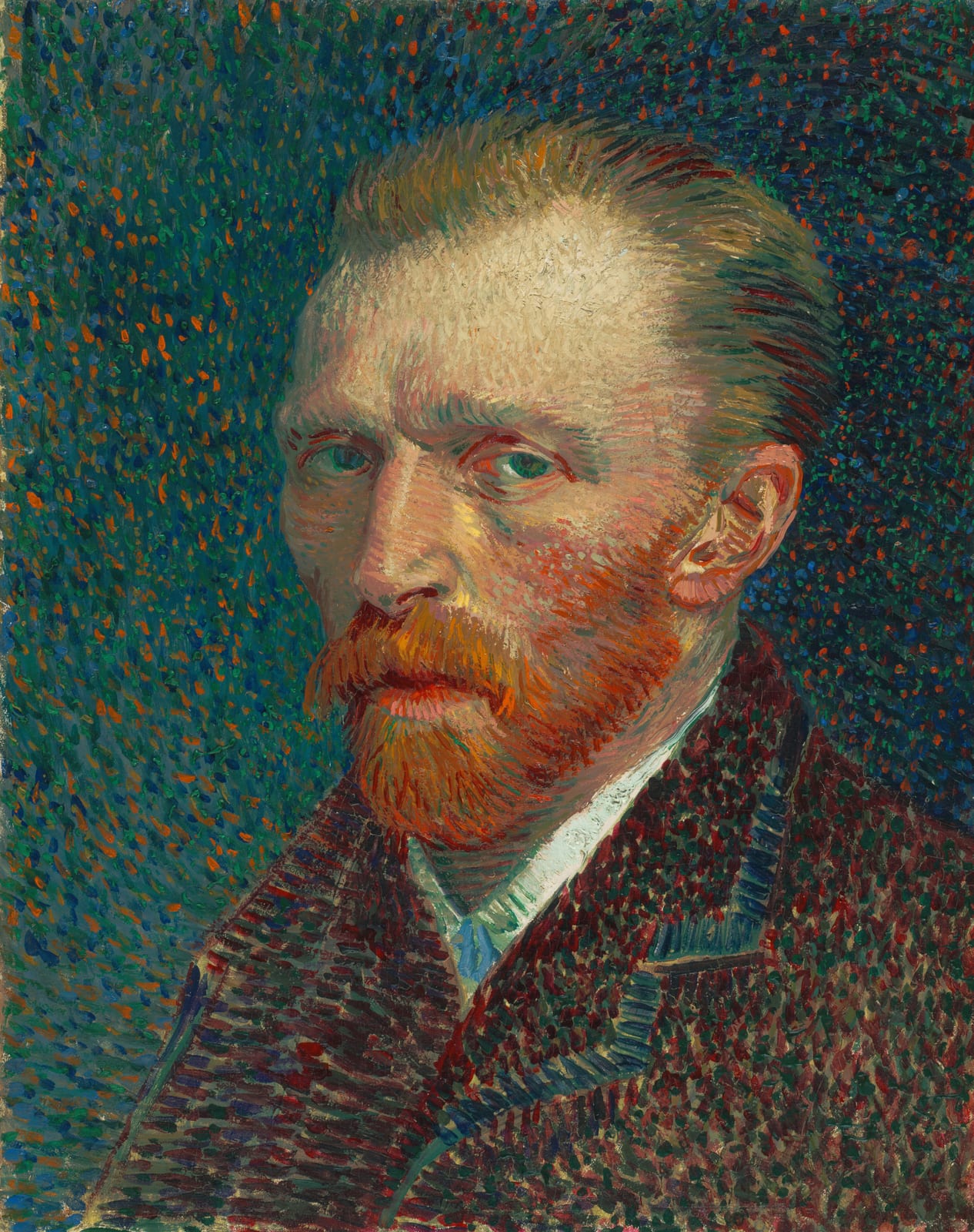 Image connected to Leonor de Almeida Portugal: Vincent van Gogh - Self-Portrait - Google Art Project (454045)