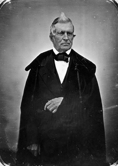 Portrait or photograph of Louis-Joseph Papineau: Louis-Joseph Papineau (1786-1871). Daguerréotype.