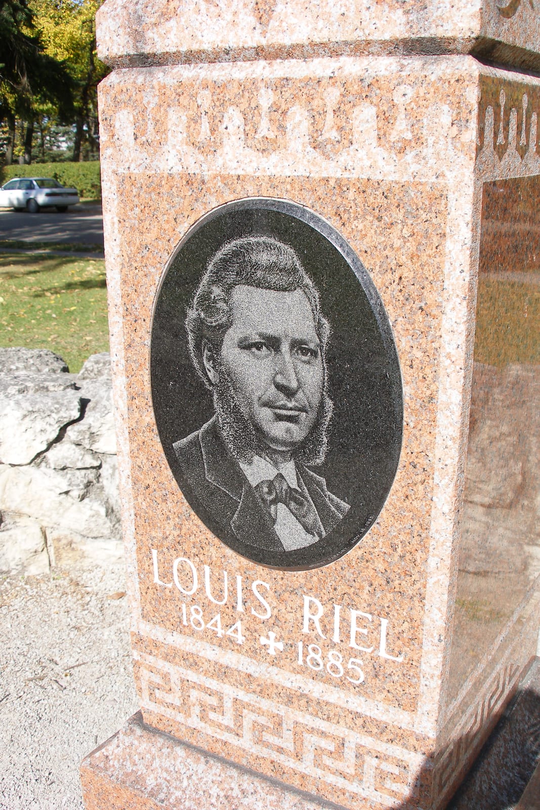 Portrait or photograph of Louis Riel: Winnipeg 2008