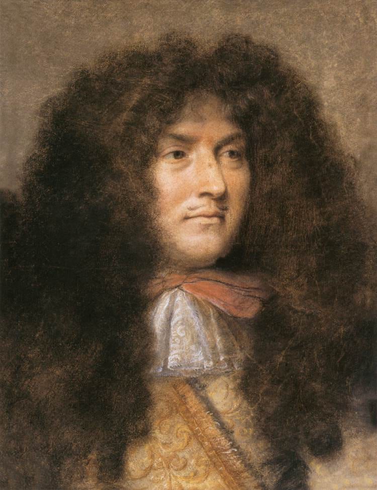 Portrait or photograph of Louis XIV: Charles Le Brun - Louis XIV - WGA12539